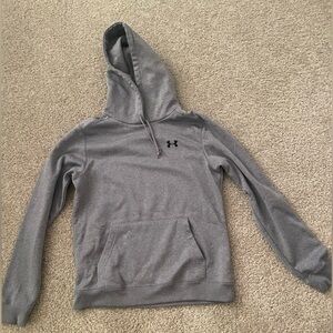 Under Armour Women Gray Performance Hoodie Sweatshirt